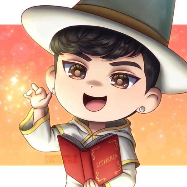 Commission - Chibi Soft-shaded Illustration