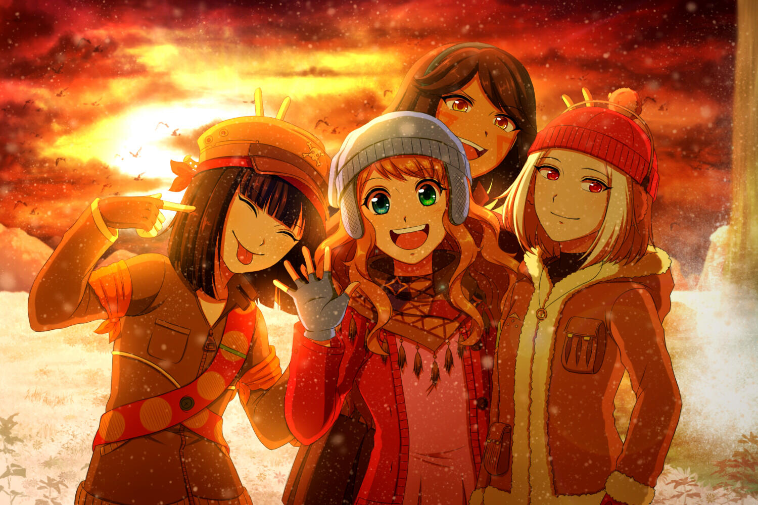 Original Characters - Cell Shaded illustration