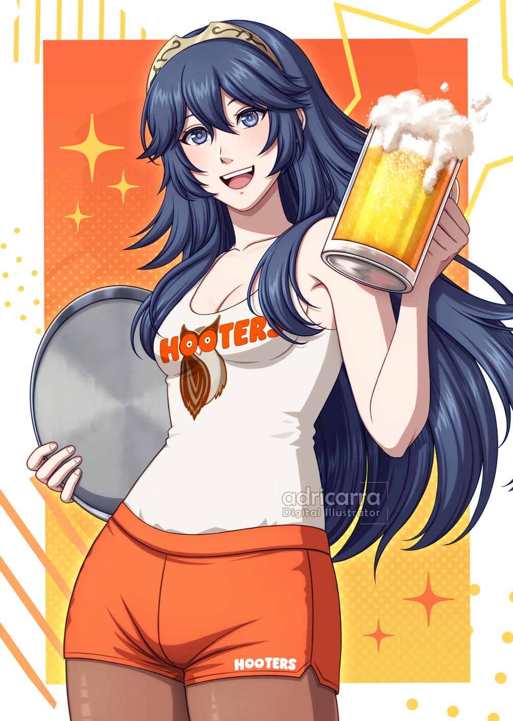 Lucina [Fire Emblem] - Cell Shaded illustration