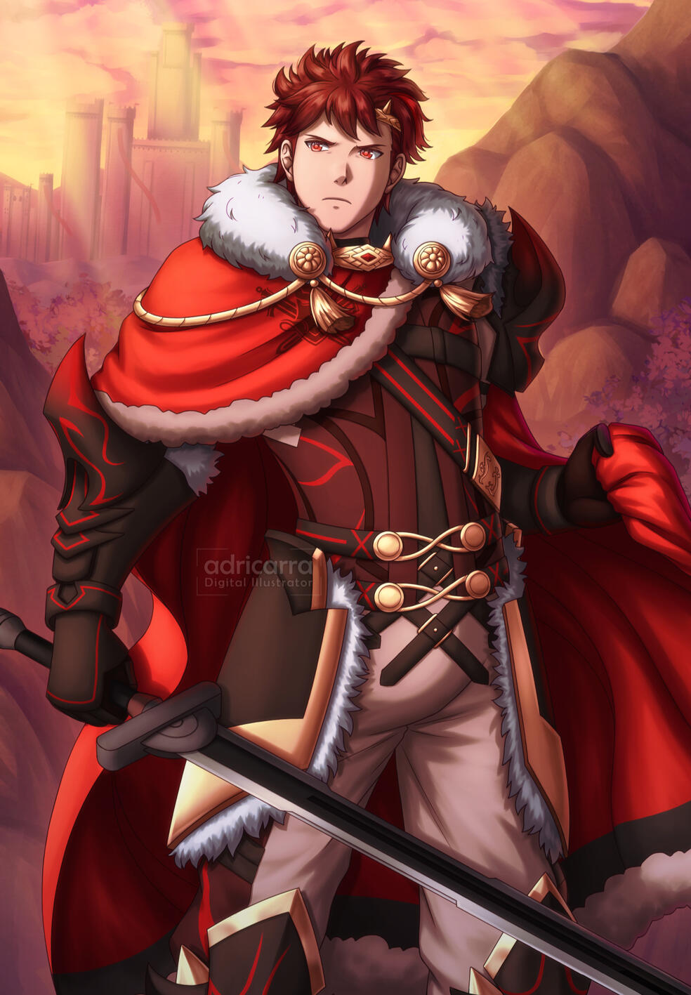 Diamant [Fire Emblem] - Soft Shaded illustration